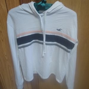 Hollister size S crop hoodie